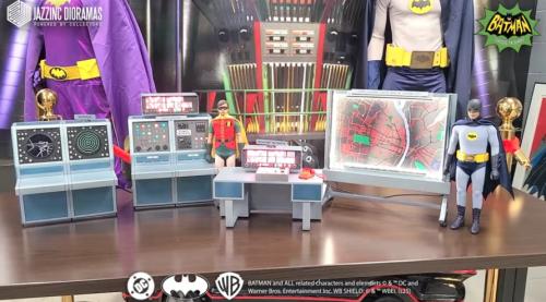 Jazzinc Dioramas 1/6 scale officially licensed 1966 Bat Cave - First look image