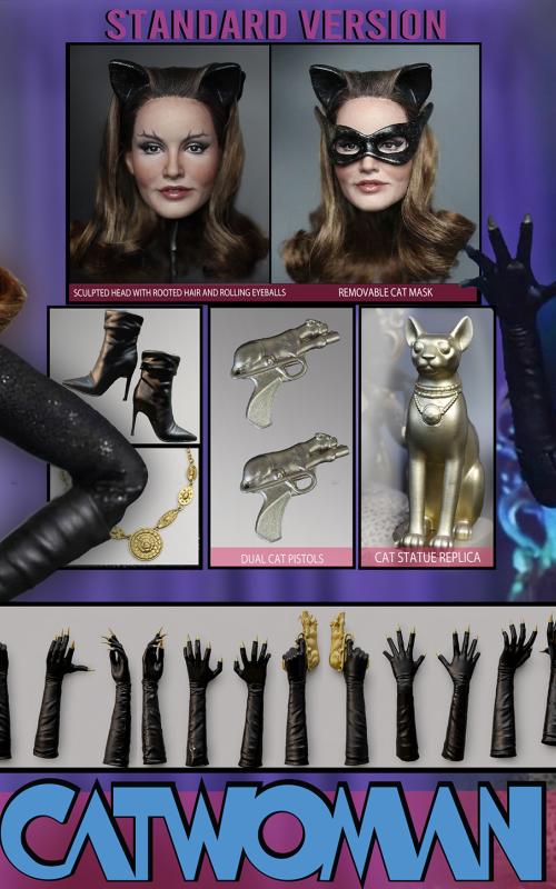 CATWOMAN (BATMAN 1966 TV SERIES) 1/6 Scale Figure – Standard Edition Julie Newmar