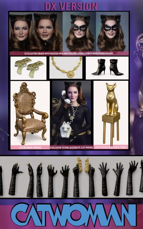 CATWOMAN (BATMAN 1966 TV SERIES) 1/6 Scale Figure – DX Edition Julie Newmar