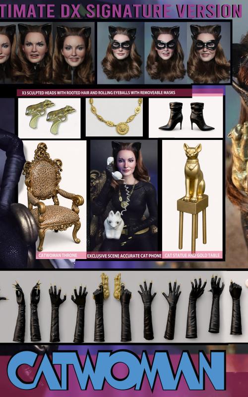 CATWOMAN (BATMAN 1966 TV SERIES) 1/6 Scale Figure – Ultimate DX Signature Edition Julie Newmar