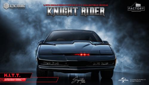 KITT - Knight Rider 1/6 Scale Vehicle Signature DX Limited Edition Collectible - 500 pieces Limited Edition by William Daniels, the voice of Kitt