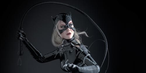 Filly Zepeda Puts Battle-Damaged Catwoman Through Her Paces image