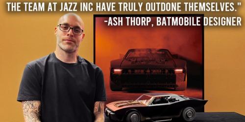 A charity auction with Batmobile designer Ash Thorp! image