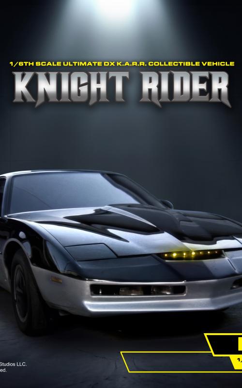 KARR - Knight Rider 1/6 Scale Vehicle Ultimate DX Limited Edition Collectible - 500 pieces Limited Edition by David Hasselhoff