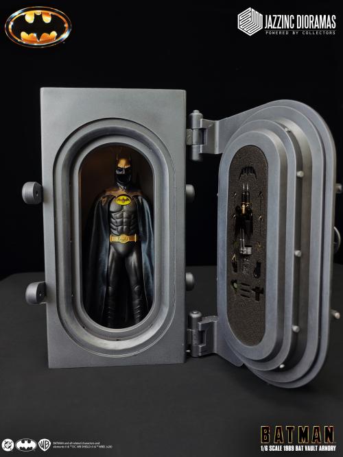 1/6 scale 1989 Batcave Armory Diorama with Modular Bat Suit